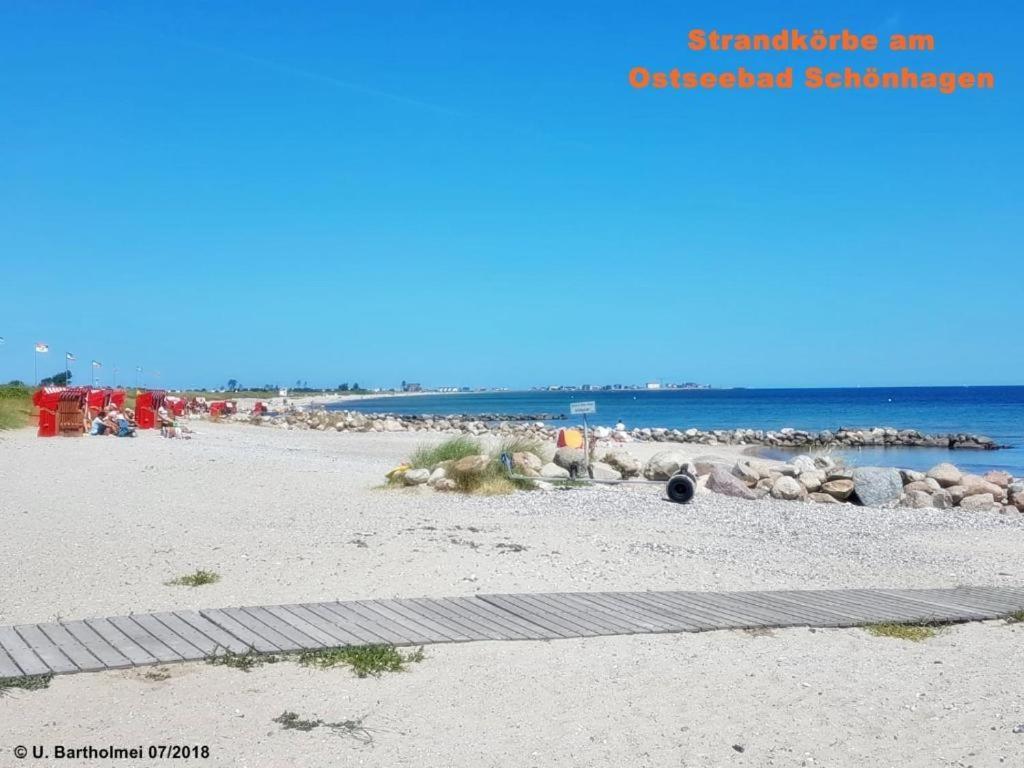 Strandperle - Ihre Ferienwohnung เชินฮาเกน ภายนอก รูปภาพ